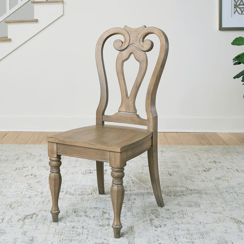 Liberty Furniture - Magnolia Manor Splat Back Side Chair  - Set of 2 - 244N-C2500S-2PK view 8