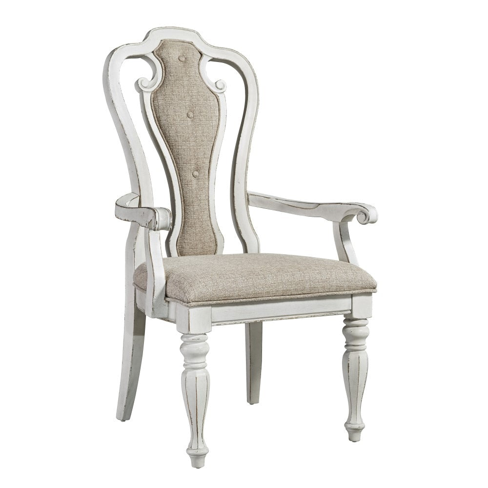 Liberty Furniture - Magnolia Manor Splat Back Uph Arm Chair (Set of 2) - 244-C2501A veiw 1