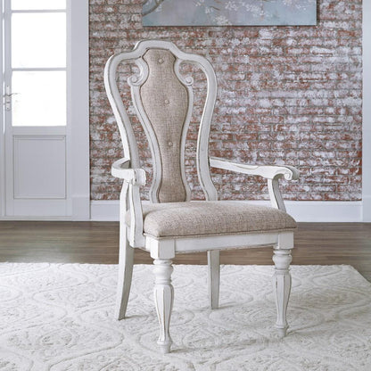 Liberty Furniture - Magnolia Manor Splat Back Uph Arm Chair (Set of 2) - 244-C2501A veiw 2