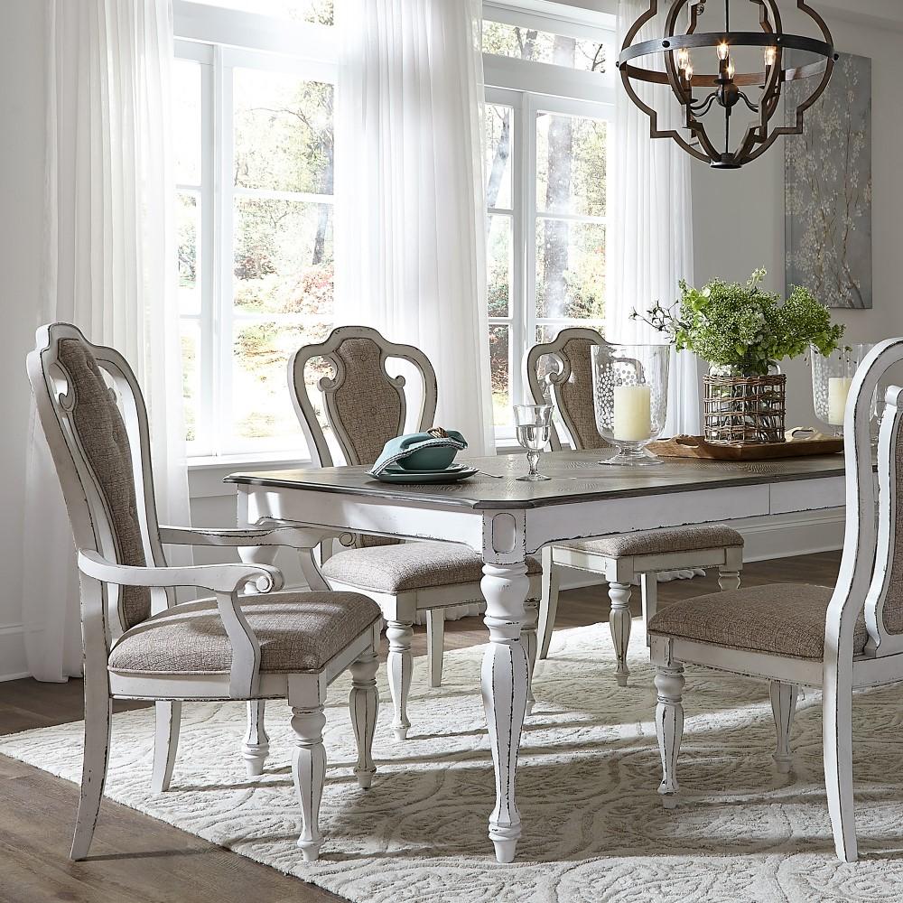 Liberty Furniture - Magnolia Manor Splat Back Uph Arm Chair (Set of 2) - 244-C2501A veiw 7