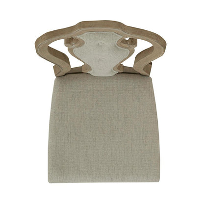 Liberty Furniture - Magnolia Manor Splat Back Uph Side Chair  in Weathered Bisque - 244N-C2501S veiw 6