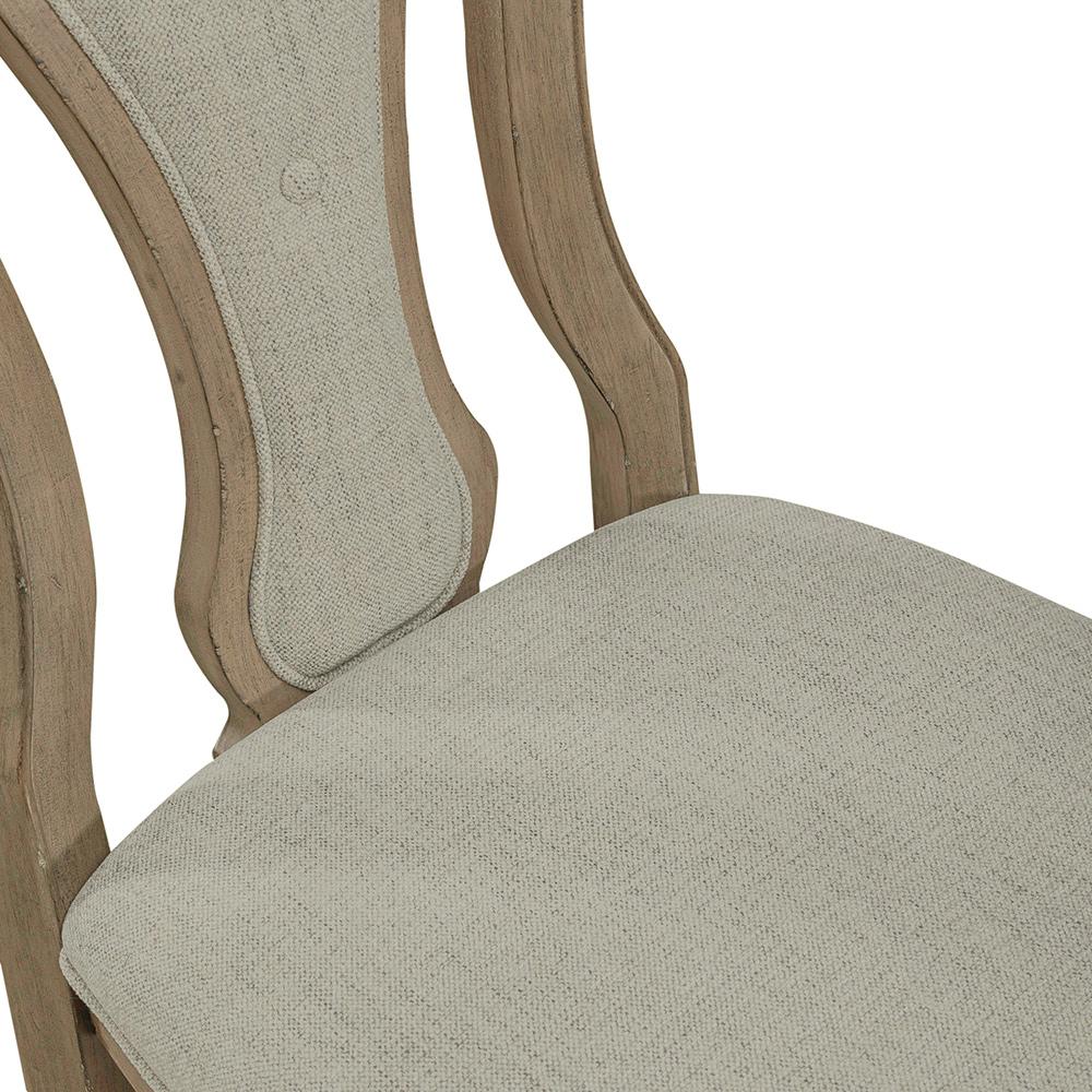 Liberty Furniture - Magnolia Manor Splat Back Uph Side Chair  in Weathered Bisque - 244N-C2501S veiw 9