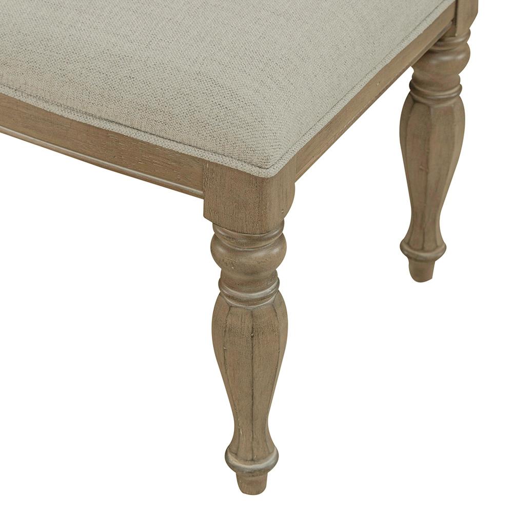Liberty Furniture - Magnolia Manor Splat Back Uph Side Chair  in Weathered Bisque - 244N-C2501S veiw 10