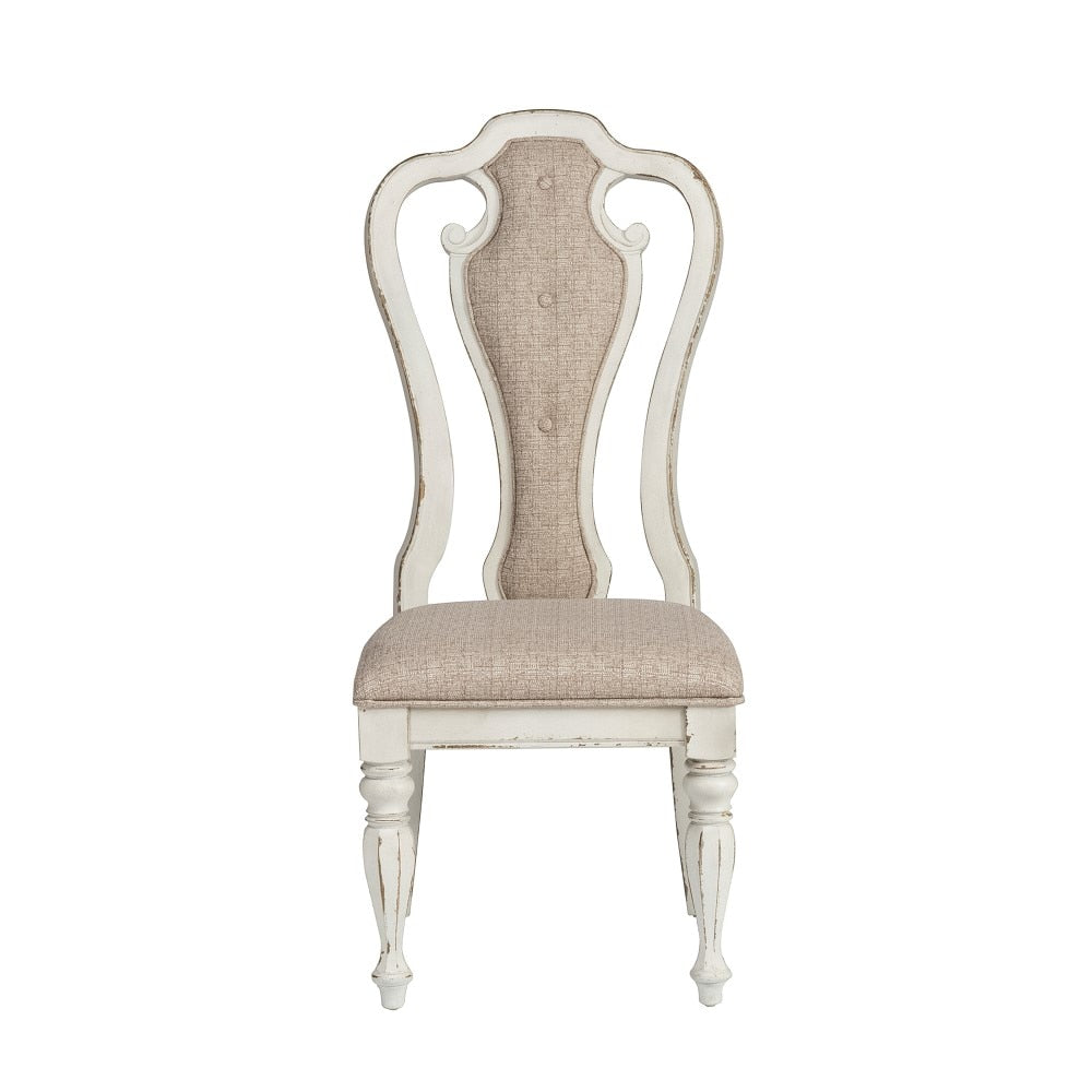Liberty Furniture - Magnolia Manor Splat Back Uph Side Chair (Set of 2) - 244-C2501S veiw 3