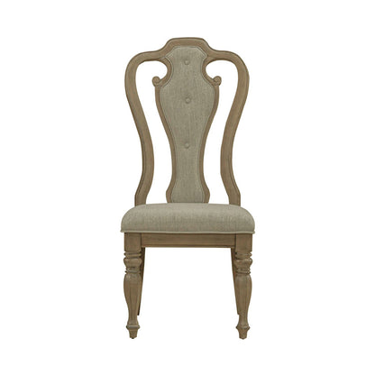 Liberty Furniture - Magnolia Manor Splat Back Uph Side Chair  - Set of 2 - 244N-C2501S-2PK view 2