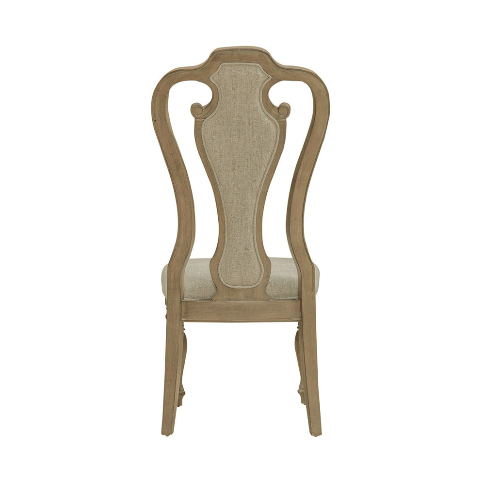 Liberty Furniture - Magnolia Manor Splat Back Uph Side Chair  - Set of 2 - 244N-C2501S-2PK view 4