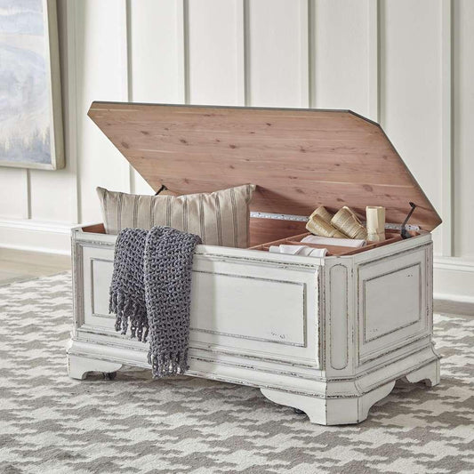 Liberty Furniture - Magnolia Manor Storage Trunk - 244-OT1013 veiw 1
