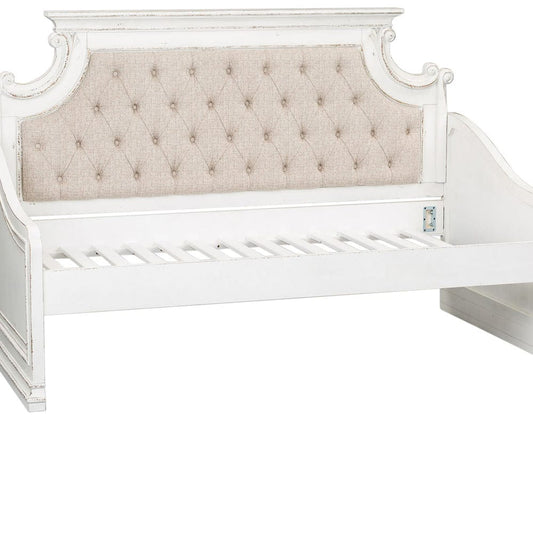 Liberty Furniture - Magnolia Manor - Twin Daybed Slat Roll in White - 244-BR09S view 1