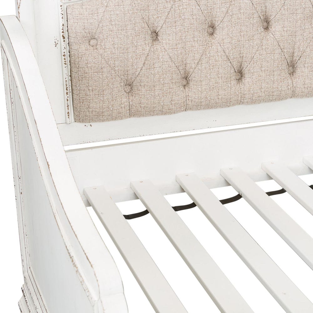 Liberty Furniture - Magnolia Manor - Twin Daybed Slat Roll in White - 244-BR09S view 2