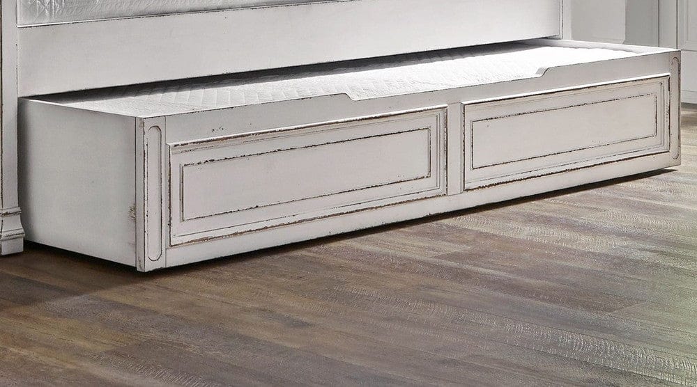 Liberty Furniture - Magnolia Manor - Twin Trundle Unit in White - 244-BR11T view 1