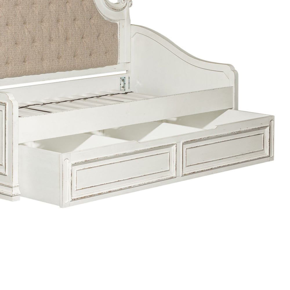 Liberty Furniture - Magnolia Manor - Twin Trundle Unit in White - 244-BR11T view 2