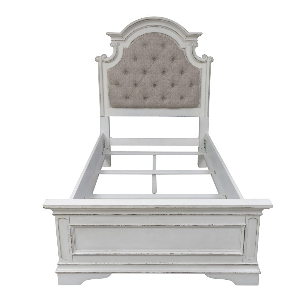 Liberty Furniture - Magnolia Manor Twin Upholstered Bed - 244-YBR-TUB veiw 2