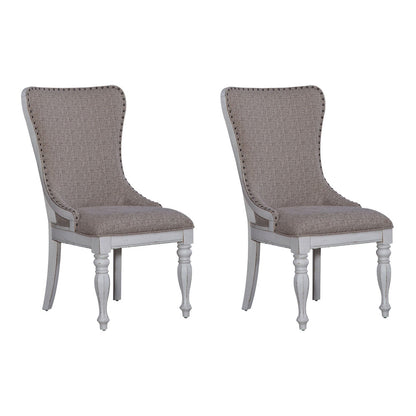 Liberty Furniture - Magnolia Manor Uph Wing Back Side Chair  - Set of 2 - 244-C6501S-2PK view 1