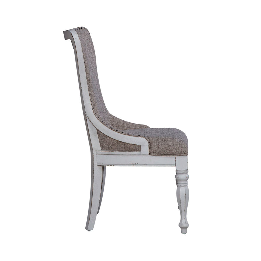 Liberty Furniture - Magnolia Manor Uph Wing Back Side Chair  - Set of 2 - 244-C6501S-2PK view 3