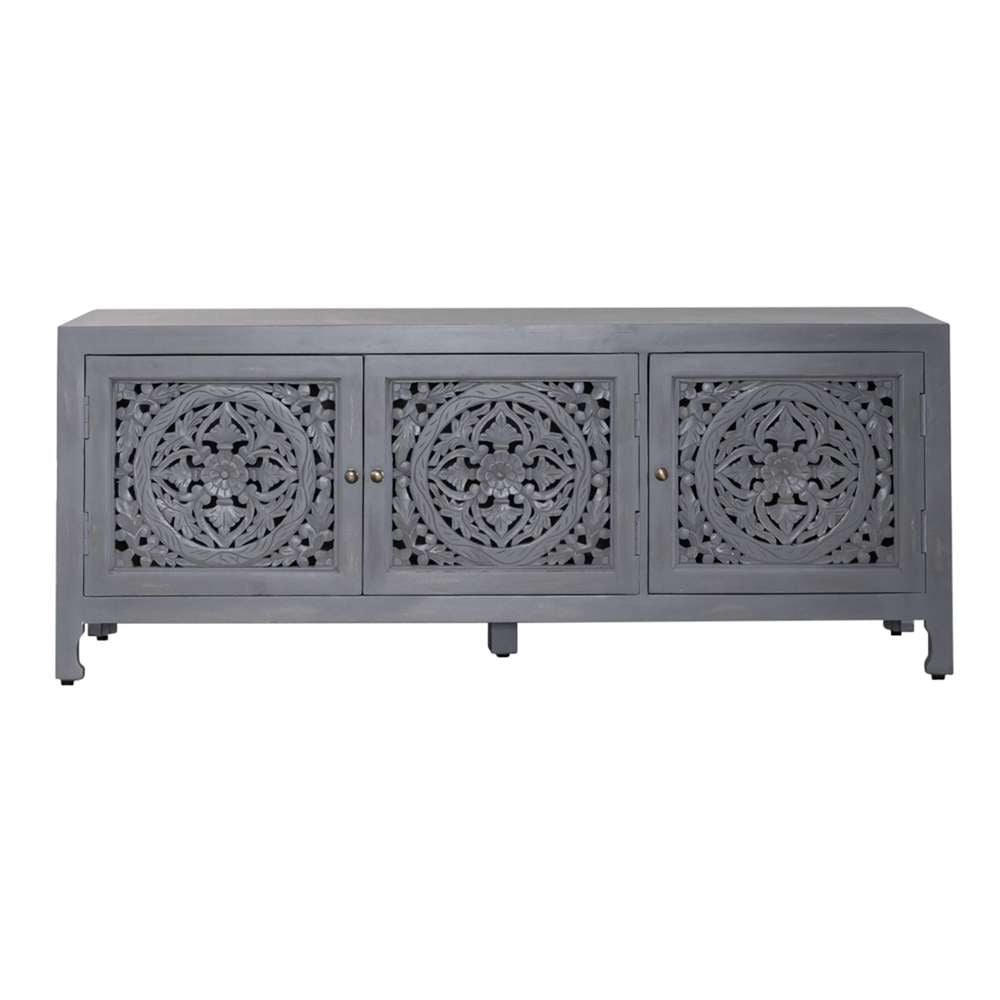 Liberty Furniture - Marisol 65 Inch 3 Door Accent TV Stand - 2077-AC6526 veiw 3