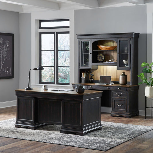 Liberty Furniture - Meritage 5 Piece Jr Executive Set - 532-HO-5JES view 1