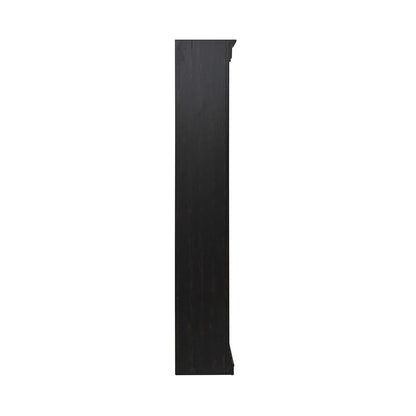 Liberty Furniture - Meritage Bunching Bookcase in Aged Charcoal w/ Rub Thru & Caramel - 532-HO201 veiw 4