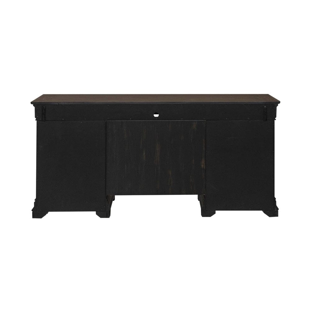 Liberty Furniture - Meritage - Jr Executive Credenza in Black - 532-HO-JEC view 3