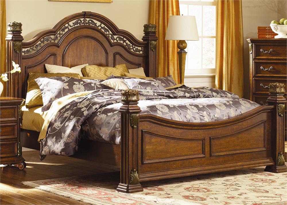 Liberty Furniture - Messina Estates King Poster Bed - 737-BR-KPS veiw 1