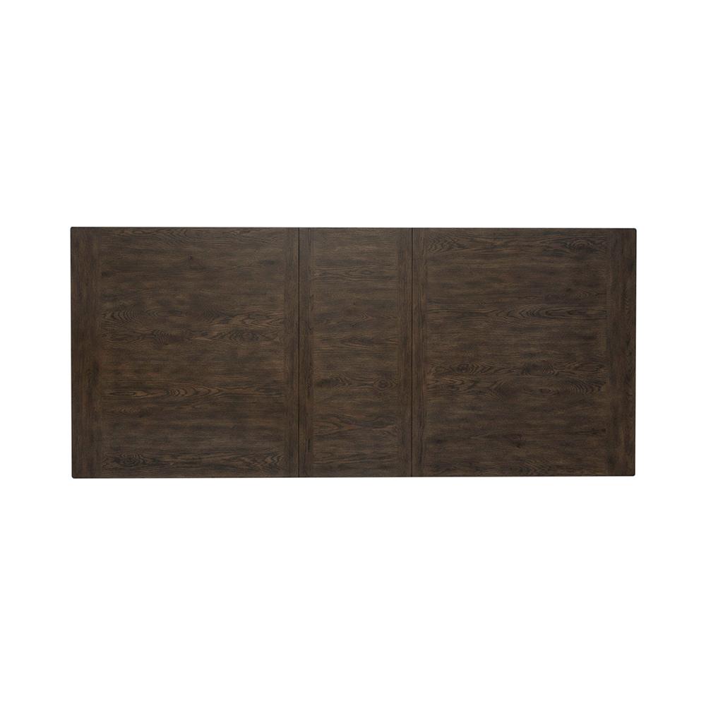 Liberty Furniture - Midland Falls Rectangular Leg Table in Rustic Brown - 826-T4090 veiw 3