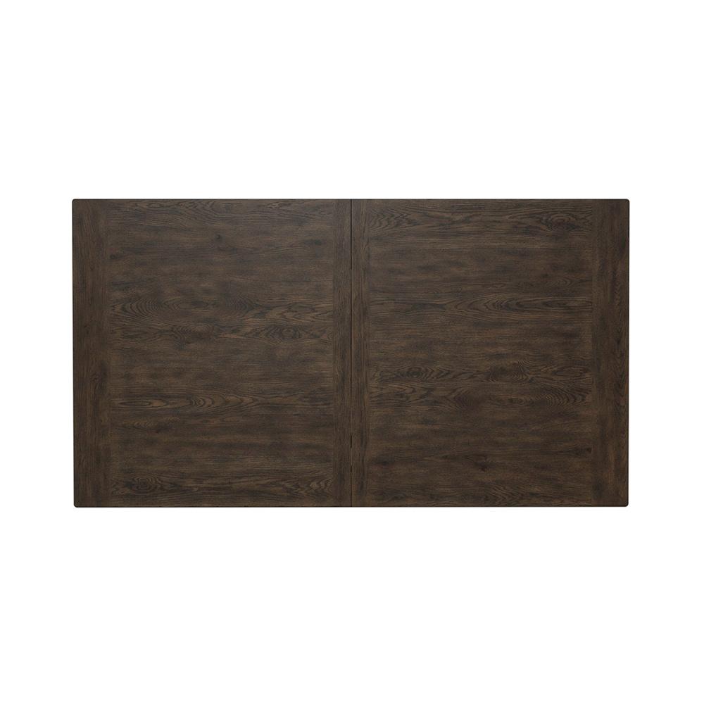 Liberty Furniture - Midland Falls Rectangular Leg Table in Rustic Brown - 826-T4090 veiw 4