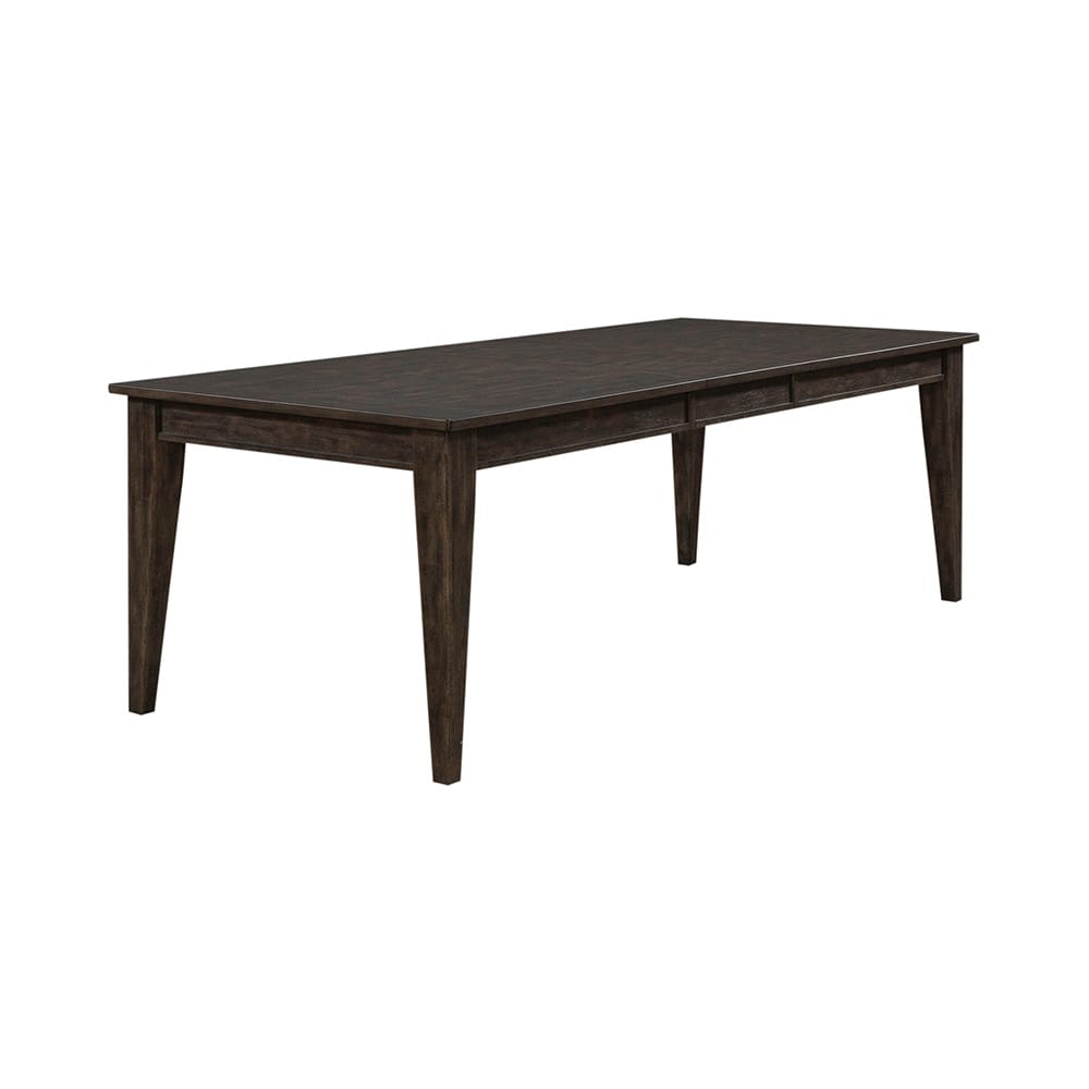 Liberty Furniture - Midland Falls Rectangular Leg Table in Rustic Brown - 826-T4090 veiw 8