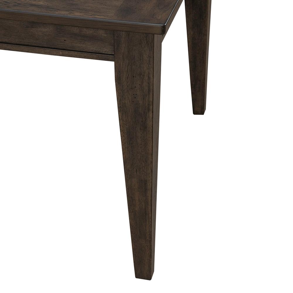 Liberty Furniture - Midland Falls Rectangular Leg Table in Rustic Brown - 826-T4090 veiw 10