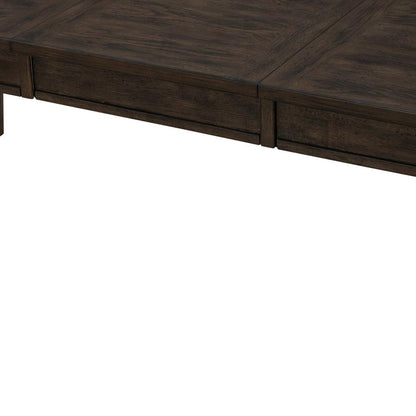 Liberty Furniture - Midland Falls Rectangular Leg Table in Rustic Brown - 826-T4090 veiw 11