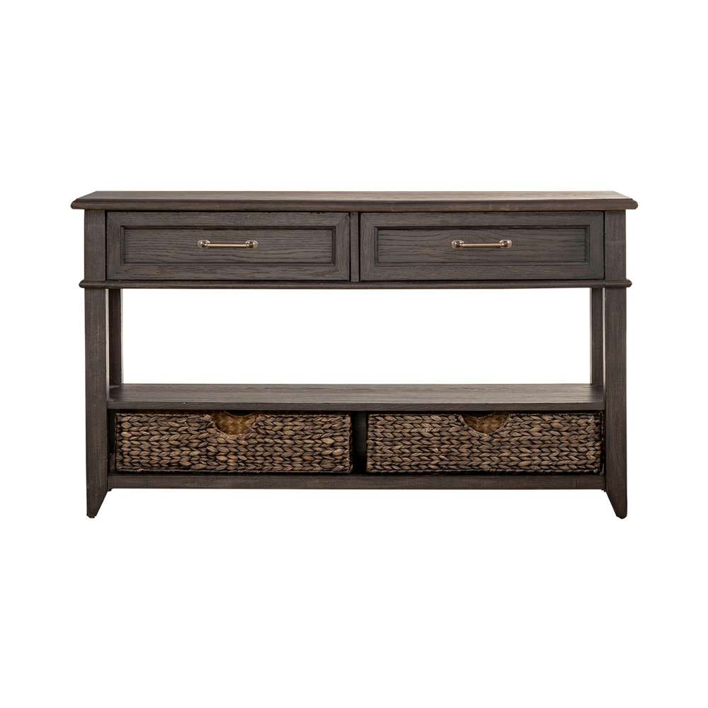 Liberty Furniture - Mill Creek 2 Drawer Sofa Table - 792-OT1030 veiw 4