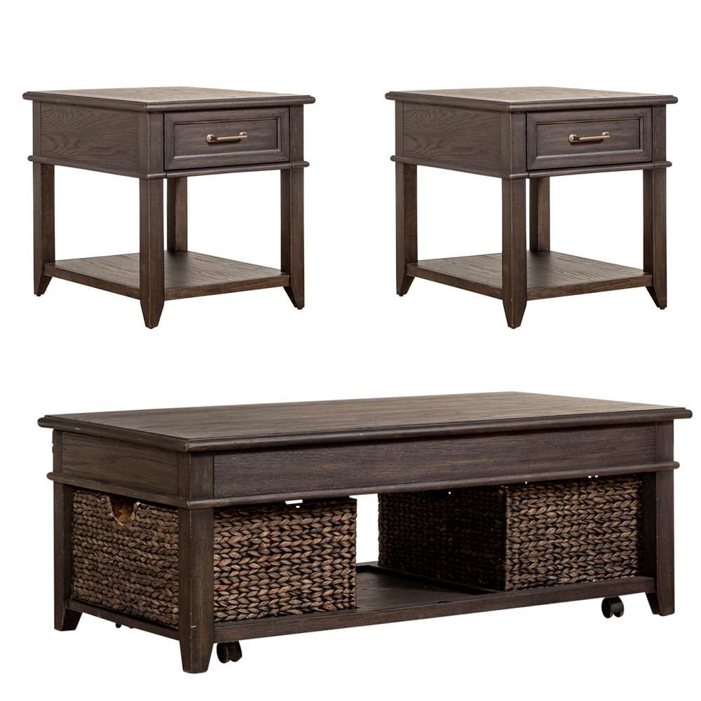 Liberty Furniture - Mill Creek 3 Piece Set  - 792-OT-3PCS veiw 2