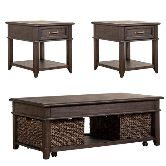 Liberty Furniture - Mill Creek 3 Piece Set  - 792-OT-3PCS veiw 2