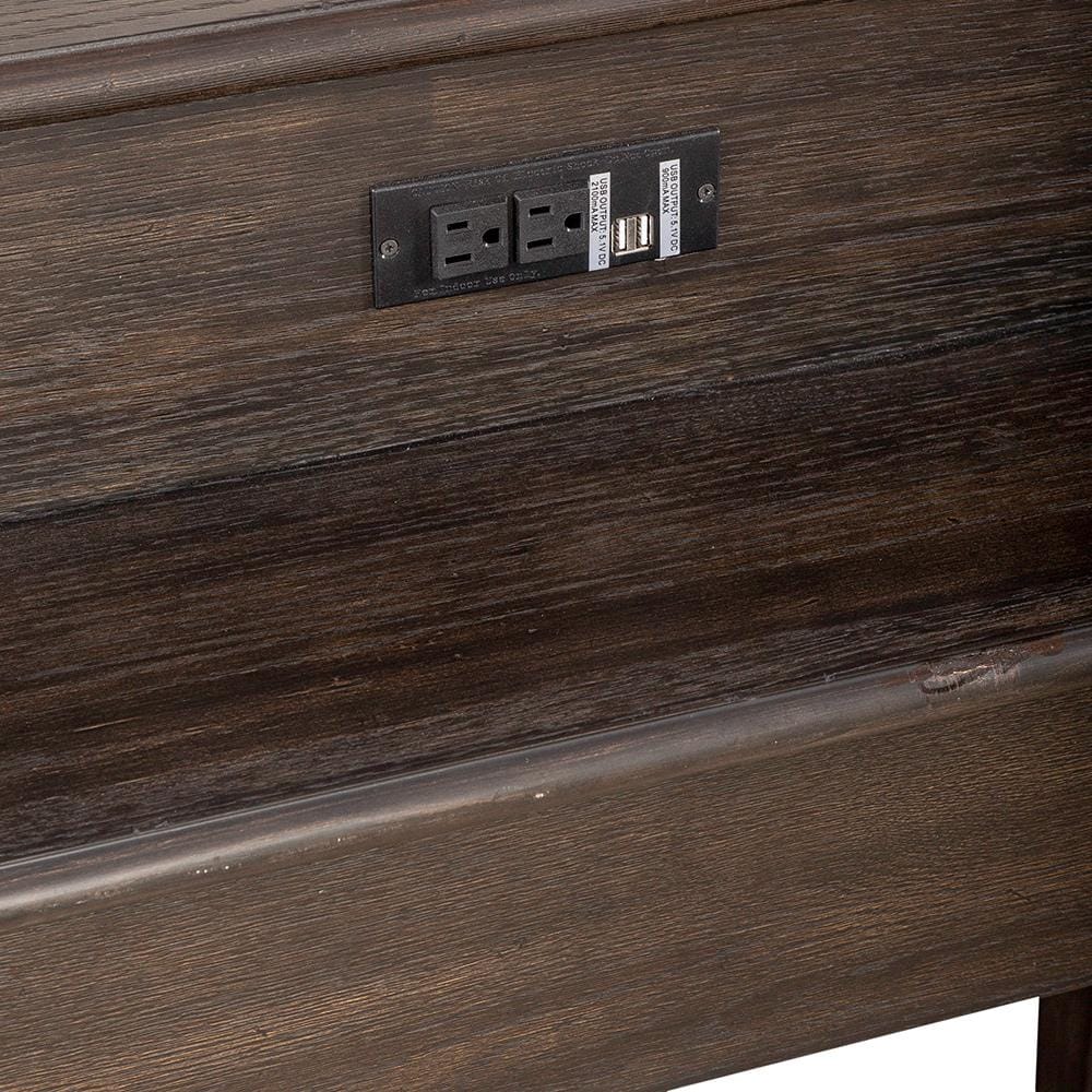 Liberty Furniture - Mill Creek Console Bar Table in Peppercorn - 792-OT7436 veiw 9