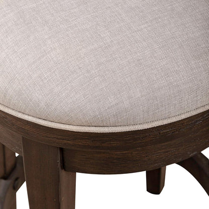 Liberty Furniture - Mill Creek Console Swivel Stool in Peppercorn - 792-OT9003 veiw 5
