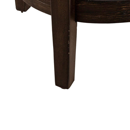 Liberty Furniture - Mill Creek Console Swivel Stool in Peppercorn - 792-OT9003 veiw 6