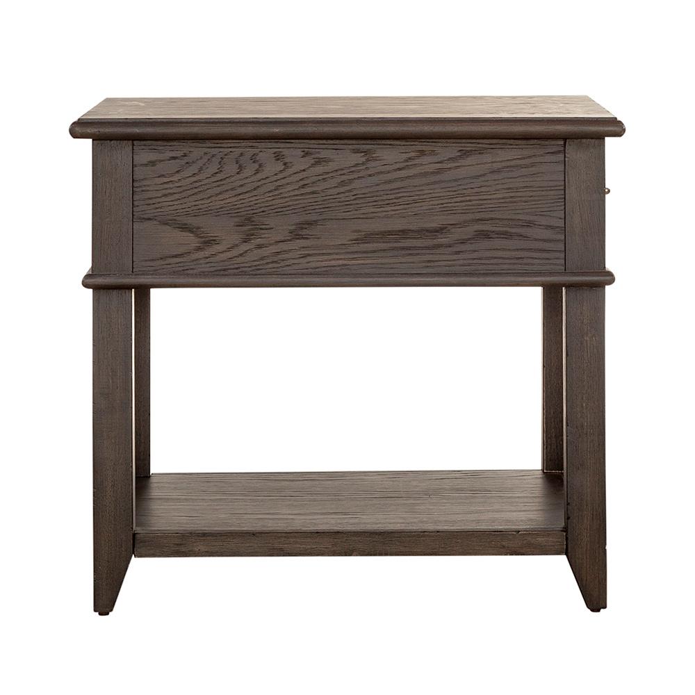 Liberty Furniture - Mill Creek Drawer End Table in Peppercorn - 792-OT1020 veiw 6