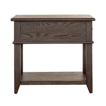 Liberty Furniture - Mill Creek Drawer End Table in Peppercorn - 792-OT1020 veiw 6