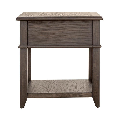 Liberty Furniture - Mill Creek Drawer End Table in Peppercorn - 792-OT1020 veiw 7