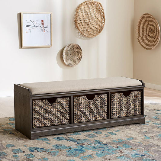 Liberty Furniture - Mill Creek Wall Bench in Peppercorn - 792-OT2000 veiw 1