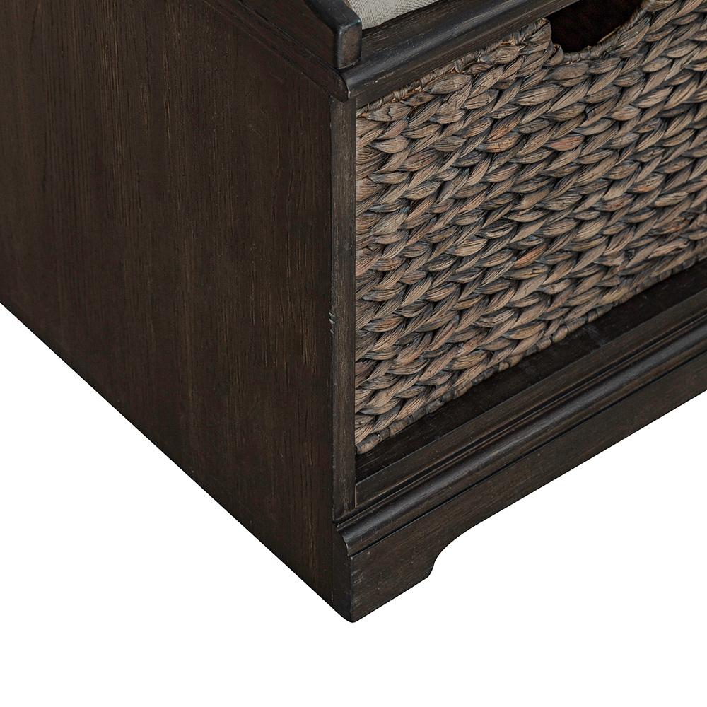Liberty Furniture - Mill Creek Wall Bench in Peppercorn - 792-OT2000 veiw 4
