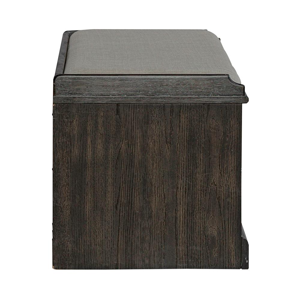 Liberty Furniture - Mill Creek Wall Bench in Peppercorn - 792-OT2000 veiw 8