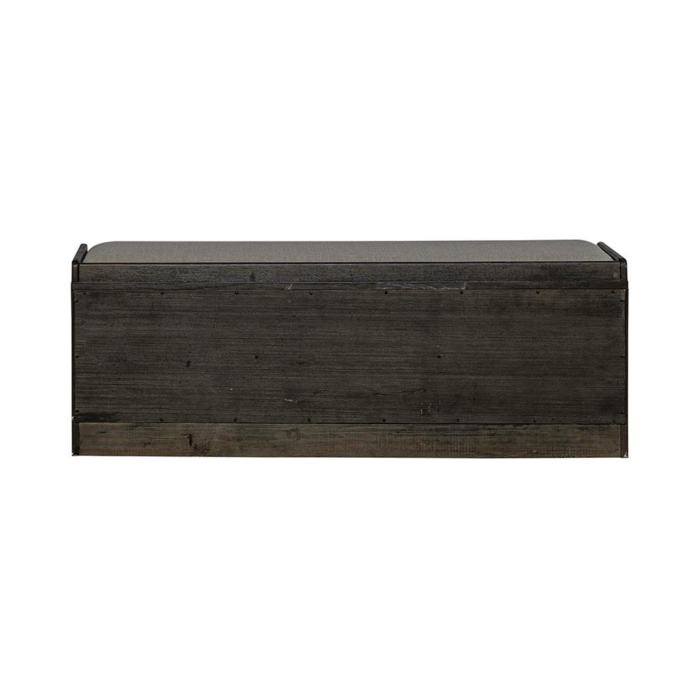 Liberty Furniture - Mill Creek Wall Bench in Peppercorn - 792-OT2000 veiw 9