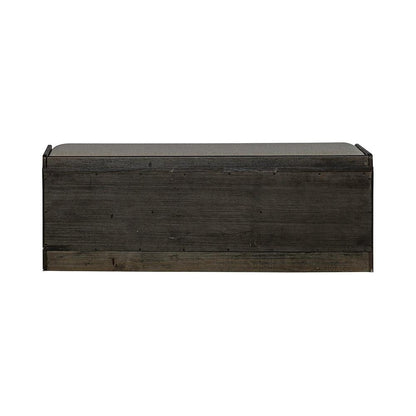 Liberty Furniture - Mill Creek Wall Bench in Peppercorn - 792-OT2000 veiw 9
