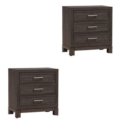 Liberty Furniture - Modern Edge 2 Bedside Chests - 313-BR-2BSC view 1