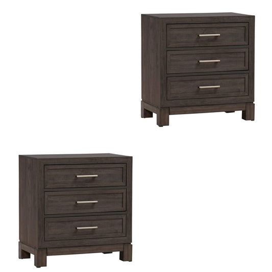 Liberty Furniture - Modern Edge 2 Bedside Chests - 313-BR-2BSC view 1