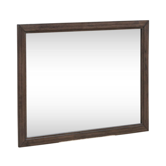 Liberty Furniture - Modern Edge Landscape Mirror in Caffe - 313-BR51 veiw 1