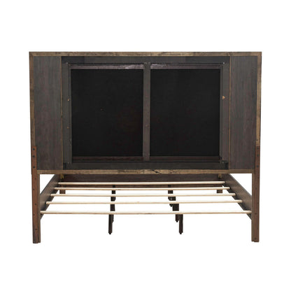 Liberty Furniture - Modern Edge Queen Uph Bed, 2 Bedside Chests - 313-BR-QUB2BSC view 4