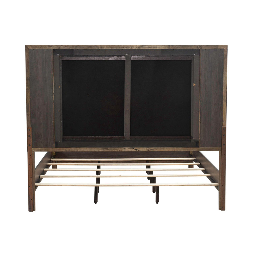 Liberty Furniture - Modern Edge Queen Uph Bed, 2 Night Stands - 313-BR-QUB2NS view 4