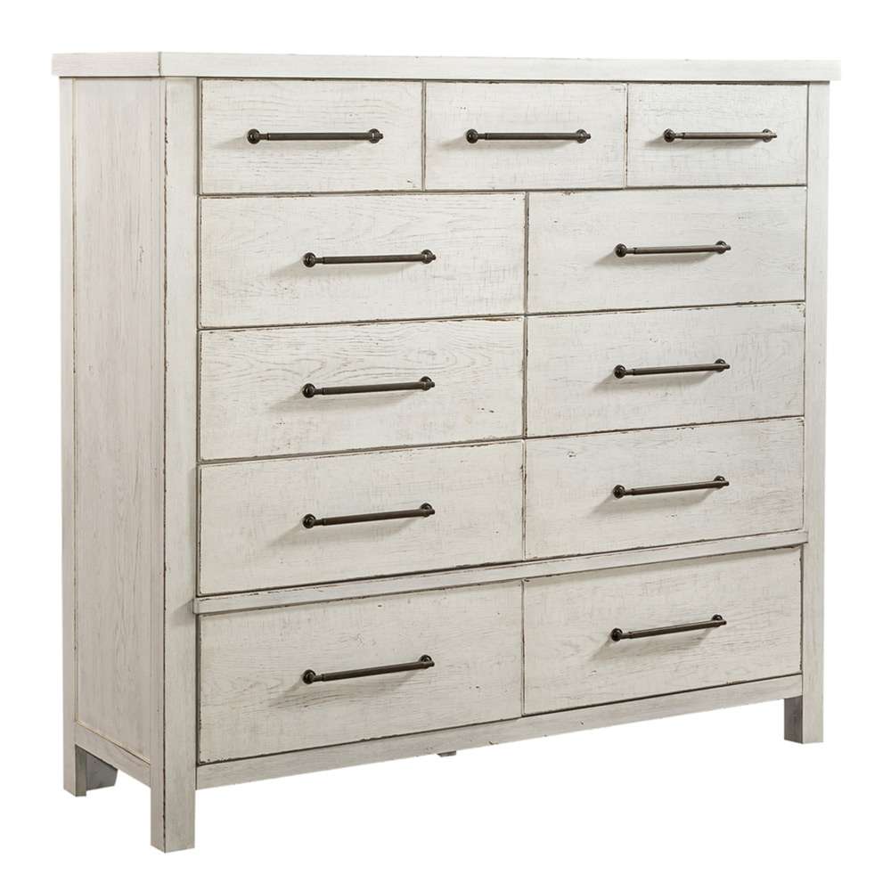 Liberty Furniture - Modern Farmhouse 11 Drawer Chesser - 406W-BR32 veiw 2