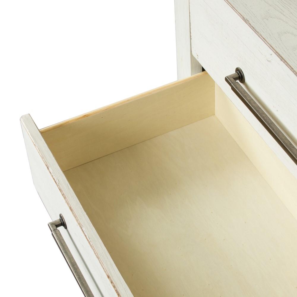 Liberty Furniture - Modern Farmhouse 3 Drawer Night Stand - 406W-BR61 veiw 8