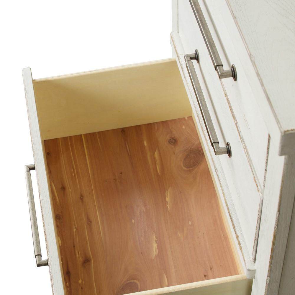 Liberty Furniture - Modern Farmhouse 3 Drawer Night Stand - 406W-BR61 veiw 9